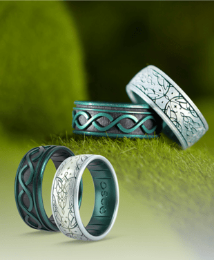 Enso Rings Launch Silicone Wedding Ring With SteriTouch