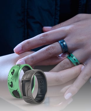 Uga rubber wedding band outlet